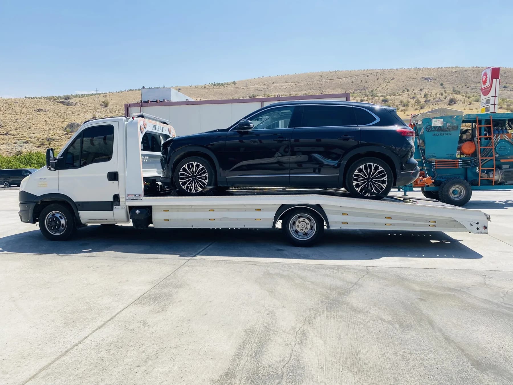 Öz Gürünlü Çekici — platformlu çekici aracımız